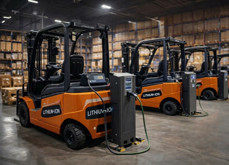 The Rapid Rise of Lithium-Ion Forklifts in Modern Warehousing